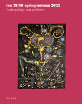 cover of Res: Anthropology and Aesthetics, volume 79-80 number 1 (2023)