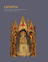 cover of Gesta, volume 63 number 1 (Spring 2024)