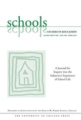 cover of Schools, volume 21 number 1 (Spring 2024)