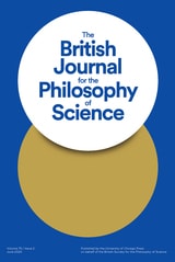 cover of The British Journal for the Philosophy of Science, volume 75 number 2 (June 2024)