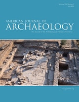 cover of American Journal of Archaeology, volume 128 number 3 (July 2024)