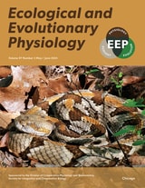 cover of Ecological and Evolutionary Physiology, volume 97 number 3 (May/June 2024)