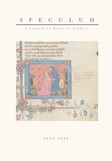 cover of Speculum, volume 99 number 3 (July 2024)