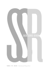 cover of Social Service Review, volume 98 number 2 (June 2024)