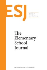 cover of The Elementary School Journal, volume 125 number 1 (September 2024)