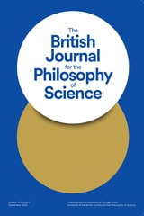 cover of The British Journal for the Philosophy of Science, volume 75 number 3 (September 2024)