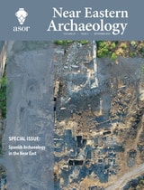cover of Near Eastern Archaeology, volume 87 number 3 (September 2024)