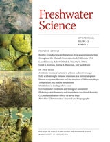 cover of Freshwater Science, volume 43 number 3 (September 2024)