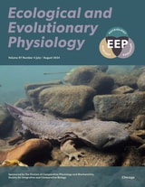 cover of Ecological and Evolutionary Physiology, volume 97 number 4 (July/August 2024)