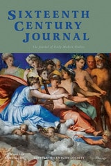 cover of The Sixteenth Century Journal, volume 55 number 3-4 (Fall 2024)