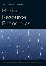 cover of Marine Resource Economics, volume 40 number 1 (January 2025)