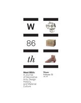 cover of West 86th: A Journal of Decorative Arts, Design History, and Material Culture, volume 31 number 1 (Spring-Summer 2024)