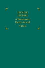 cover of Spenser Studies, volume 39 number 1 (2025)