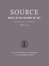 cover of Source: Notes in the History of Art, volume 44 number 2 (Winter 2025)
