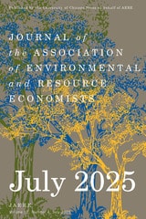 cover of Journal of the Association of Environmental and Resource Economists, volume 12 number 4 (July 2025)
