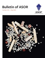 cover of Bulletin of the American Society of Overseas Research, volume 393 number 1 (May 2025)