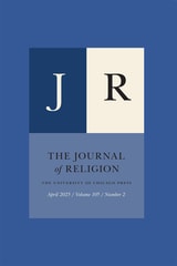 cover of The Journal of Religion, volume 105 number 2 (April 2025)