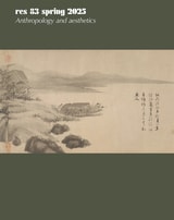 cover of Res: Anthropology and Aesthetics, volume 83 number 1 (2025)