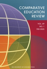 cover of Comparative Education Review, volume 69 number 1 (February 2025)