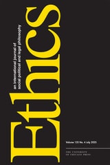 cover of Ethics, volume 135 number 4 (July 2025)