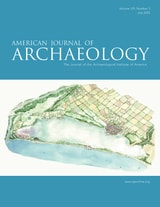 cover of American Journal of Archaeology, volume 129 number 3 (July 2025)