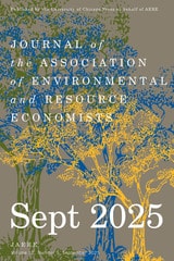 cover of Journal of the Association of Environmental and Resource Economists, volume 12 number 5 (September 2025)