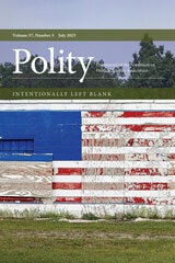 cover of Polity, volume 57 number 3 (July 2025)
