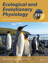 cover of Ecological and Evolutionary Physiology, volume 98 number 2 (March/April 2025)