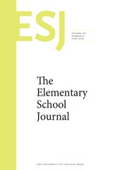 cover of The Elementary School Journal, volume 125 number 4 (June 2025)