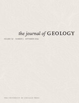 cover of The Journal of Geology, volume 131 number 5 (September 2023)