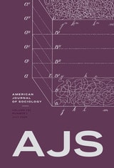 cover of American Journal of Sociology, volume 131 number 1 (July 2025)