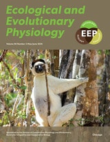 cover of Ecological and Evolutionary Physiology, volume 98 number 3 (May/June 2025)