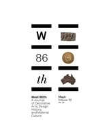 cover of West 86th: A Journal of Decorative Arts, Design History, and Material Culture, volume 32 number 1 (Spring-Summer 2025)