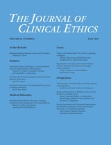 cover of The Journal of Clinical Ethics, volume 36 number 3 (Fall 2025)