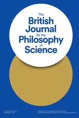 cover of The British Journal for the Philosophy of Science, volume 76 number 3 (September 2025)