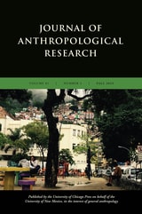 cover of Journal of Anthropological Research, volume 81 number 3 (Fall 2025)