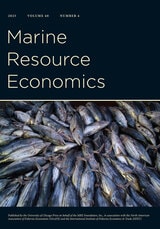 cover of Marine Resource Economics, volume 40 number 4 (October 2025)