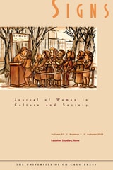 cover of Signs: Journal of Women in Culture and Society, volume 51 number 1 (Autumn 2025)
