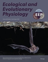 cover of Ecological and Evolutionary Physiology, volume 98 number 4 (July/August 2025)