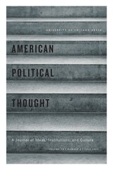 cover of American Political Thought, volume 14 number 4 (Fall 2025)