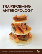 cover of Transforming Anthropology, volume 33 number 2 (October 2025)