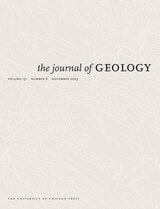 cover of The Journal of Geology, volume 131 number 6 (November 2023)