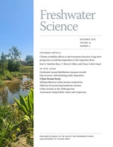 cover of Freshwater Science, volume 44 number 4 (December 2025)