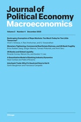 cover of Journal of Political Economy Macroeconomics, volume 3 number 4 (December 2025)