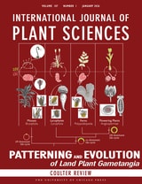 cover of International Journal of Plant Sciences, volume 187 number 1 (January 2026)