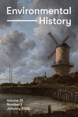 cover of Environmental History, volume 31 number 1 (January 2026)