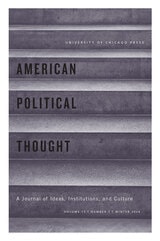 cover of American Political Thought, volume 15 number 1 (Winter 2026)