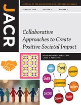 cover of Journal of the Association for Consumer Research, volume 11 number 1 (January 2026)