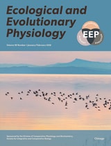 cover of Ecological and Evolutionary Physiology, volume 99 number 1 (January/February 2026)