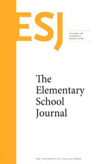 cover of The Elementary School Journal, volume 126 number 3 (March 2026)